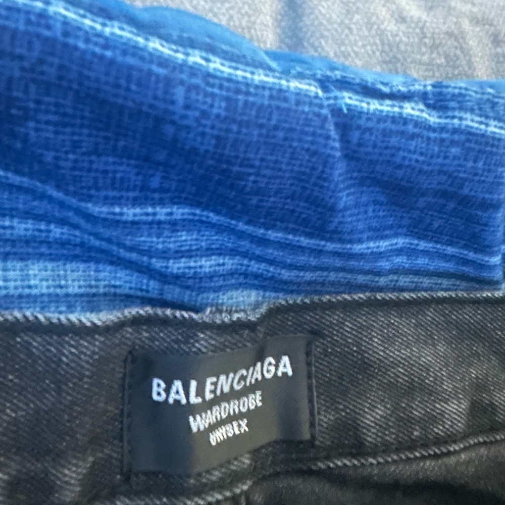 Balenciaga Charcoal and Slate Jeans